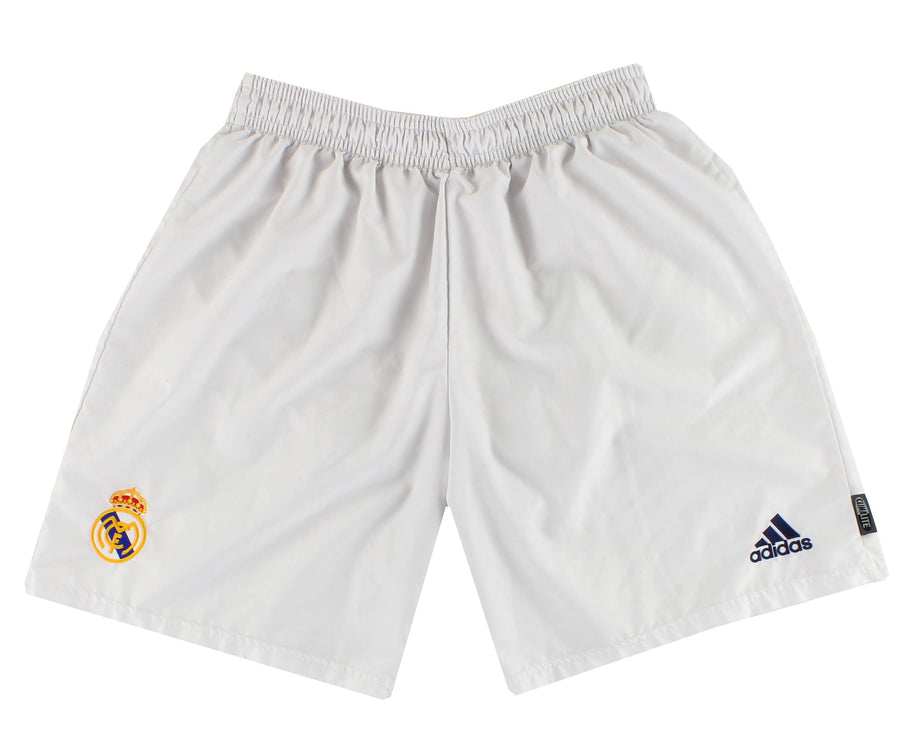 2001 Real Madrid adidas Home Shorts L