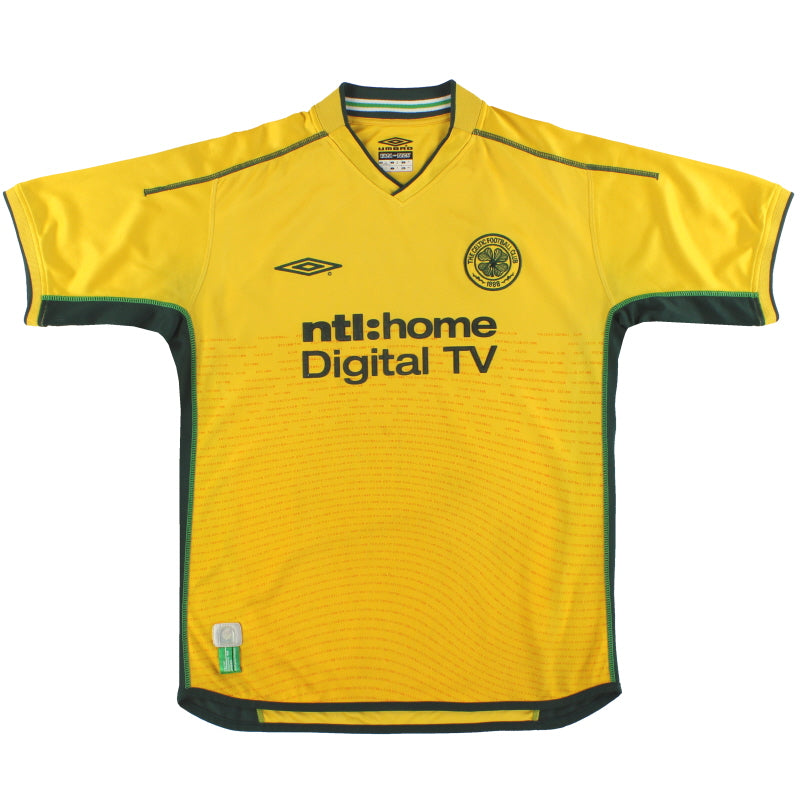 2002-03 Celtic Umbro Away Shirt XXL
