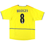 2002-03 Leeds Nike Away Shirt Bridges #8 XL
