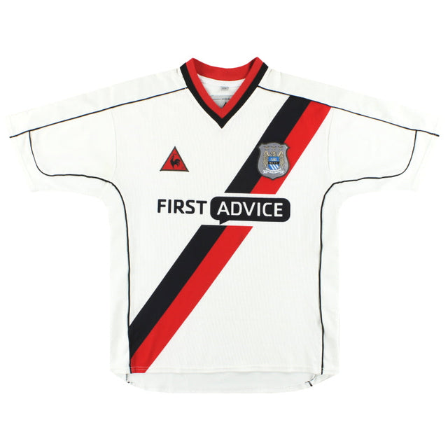 2002-03 Manchester City Le Coq Sportif Away Shirt L