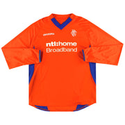 2002-03 Rangers Diadora Away Shirt L/S S