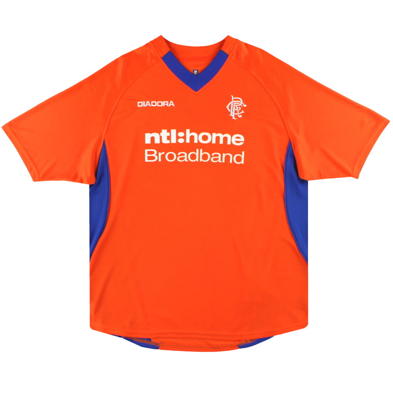 2002-03 Rangers Diadora Away Shirt *Mint* XL