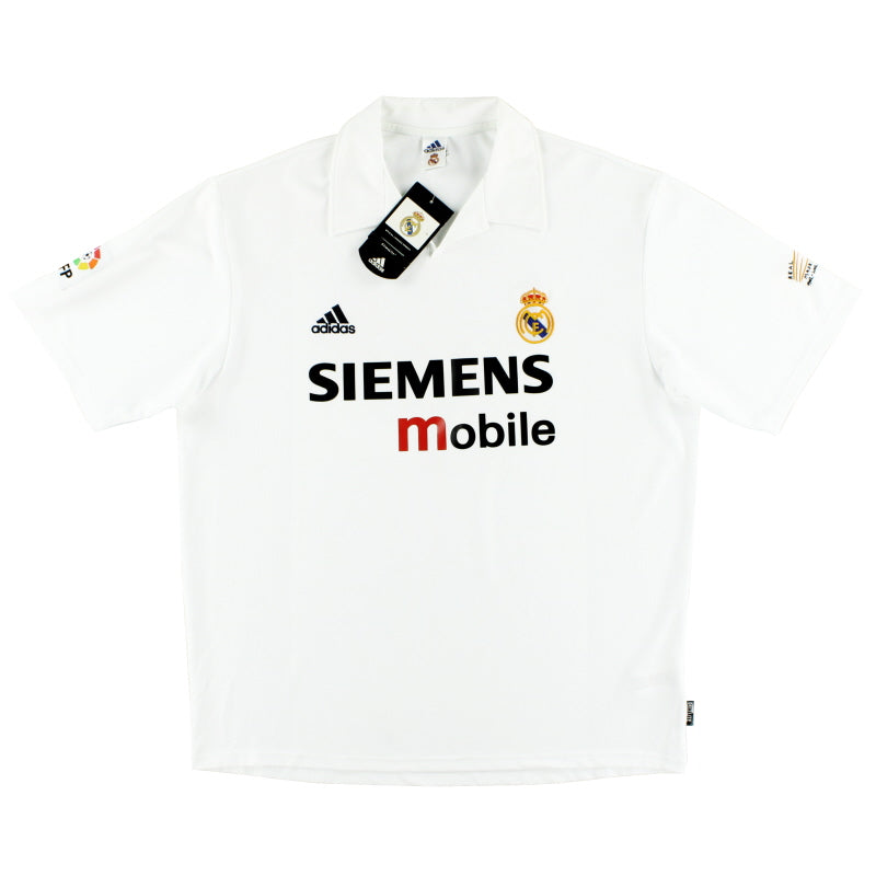 2002-03 Real Madrid Centenary Home Shirt *w/tags* L