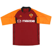 2002-03 Roma Kappa Champions League Home Shirt L/S XXL