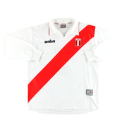 2002-03 Peru Walon Home Shirt #7 L/S *Mint* XL