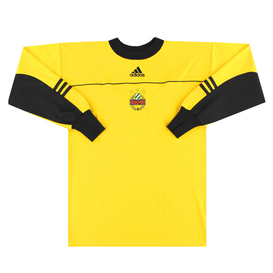 2002-03 Rapid Vienna adidas Goalkeeper Shirt #1 S