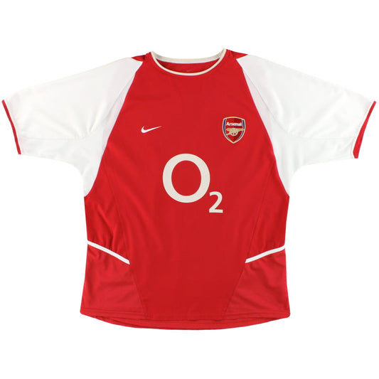 2002-04 Arsenal Nike Home Shirt L.Boys