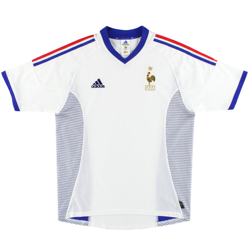 2002-04 France adidas Away Shirt M