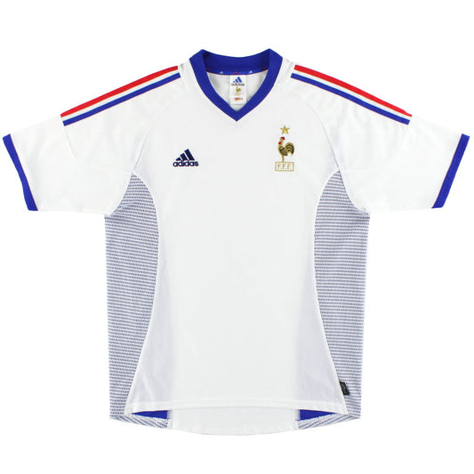 2002-04 France adidas Away Shirt XL