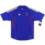 2002-04 France adidas Player Issue Home Shirt *w/tags* L
