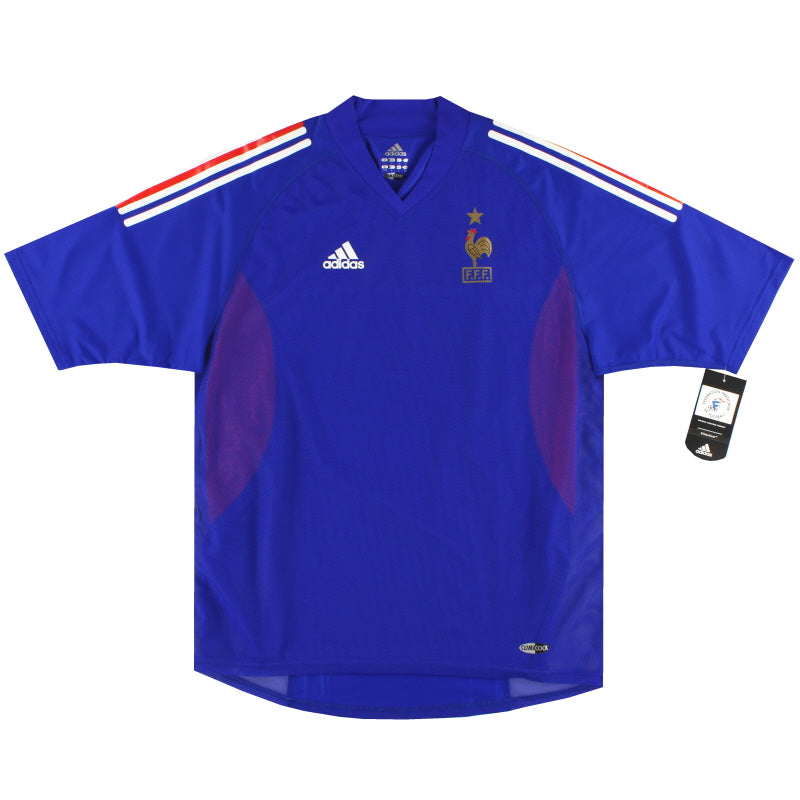 2002-04 France adidas Player Issue Home Shirt *w/tags* L