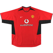 2002-04 Manchester United Nike Home Shirt XXL