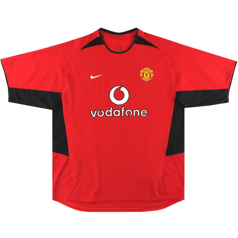 2002-04 Manchester United Nike Home Shirt XXL