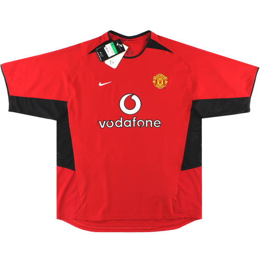 2002-04 Manchester United Nike Home Shirt *w/tags* L