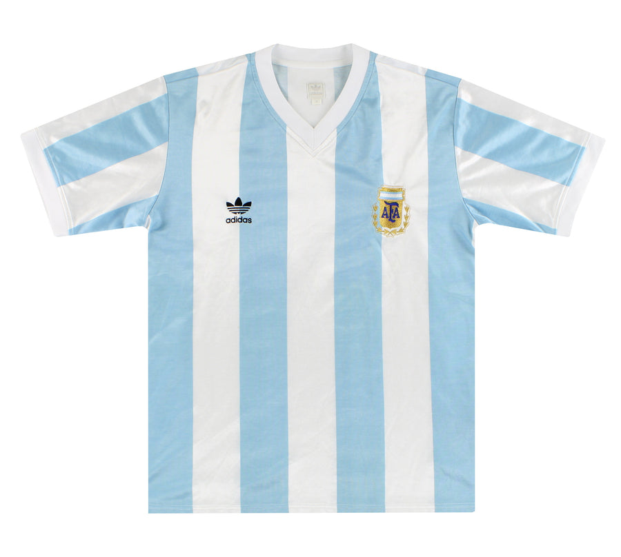2002-04 Argentina adidas originals 1990 Home Shirt #10 L