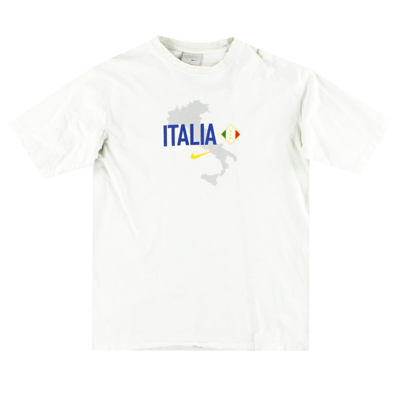 2002 Italy Nike Graphic Leisure Tee Cannavaro L