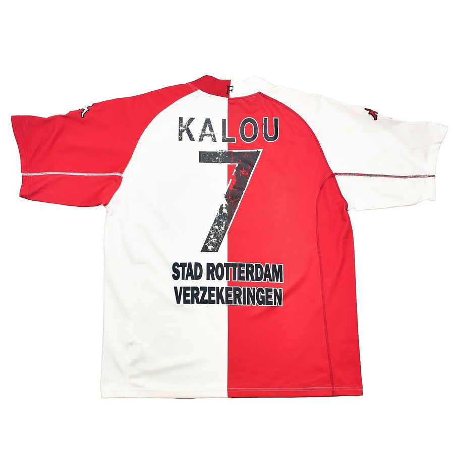 2002/03 Feyenoord Kalou #7 Home Shirt (L) Kappa