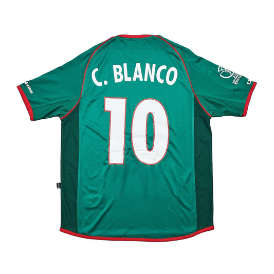 2002/03 Mexico C.Blanco #10 Home Shirt (S) Atletica