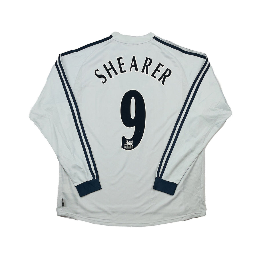 2002/03 Newcastle United Shearer #9 L/S Away Shirt (L) Adidas