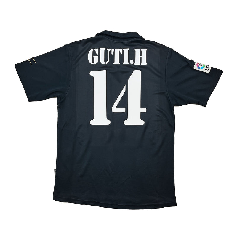 2002/03 REAL MADRID GUTI H #14 *CENTENARY* AWAY SHIRT (M) ADIDAS