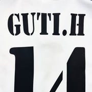 2002/03 Real Madrid Guti Haz #14 C/L Centenary Home Shirt (M) Adidas