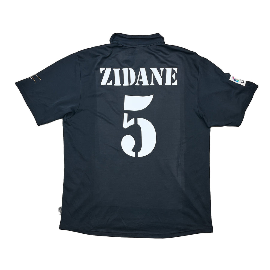2002/03 Real Madrid Zidane #5 *Centenary* Away Shirt (XL) Adidas