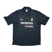 2002/03 Real Madrid Zidane #5 *Centenary* Away Shirt (XL) Adidas