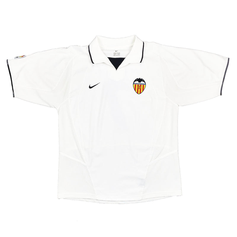 2002/03 Valencia Carew #7 Home Shirt (M) Nike