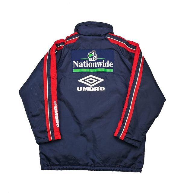 2002/04 England Bench Coat (L) Umbro