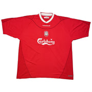 2002/04 Liverpool Gerrard #18 Home Shirt (XXL) Reebok