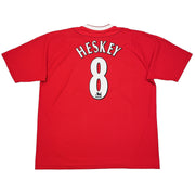 2002/04 Liverpool Heskey #8 Home Shirt (XXL) Reebok
