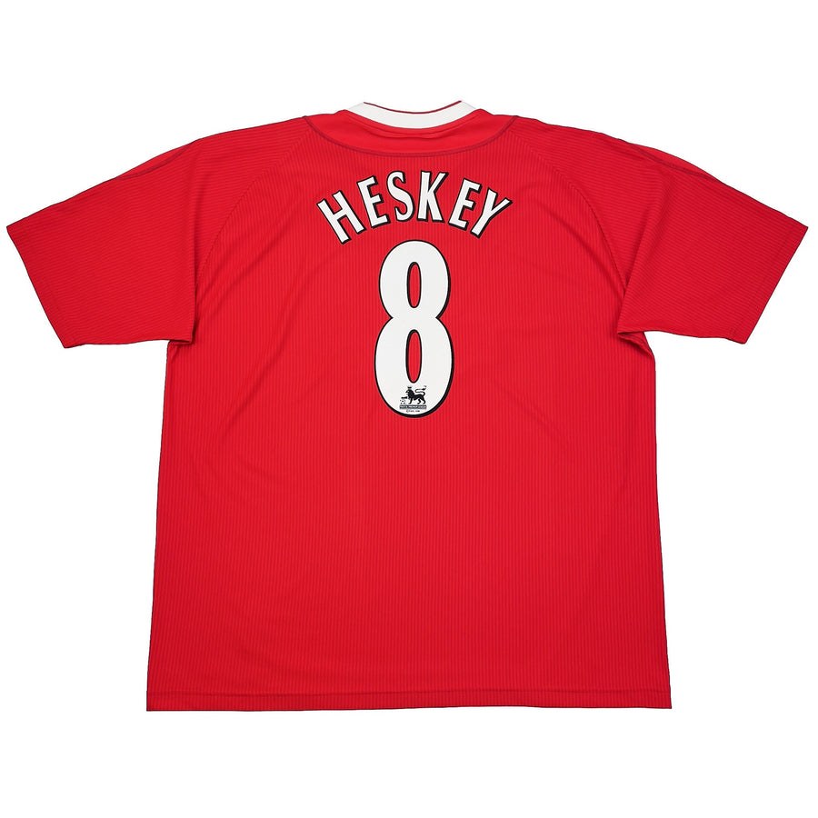 2002/04 Liverpool Heskey #8 Home Shirt (XXL) Reebok