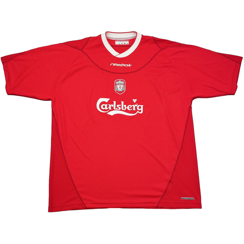 2002/04 Liverpool Heskey #8 Home Shirt (XXL) Reebok