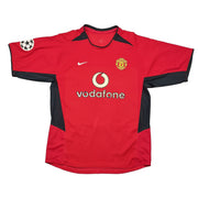 2002/04 Manchester United Ronaldo #7 C/L Home Shirt (M) Nike