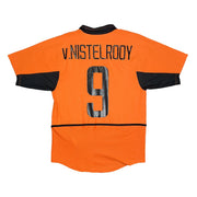 2002/04 Netherlands V.Nistelrooy #9 Home Shirt (S) Nike