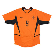 2002/04 Netherlands V.Nistelrooy #9 Home Shirt (S) Nike