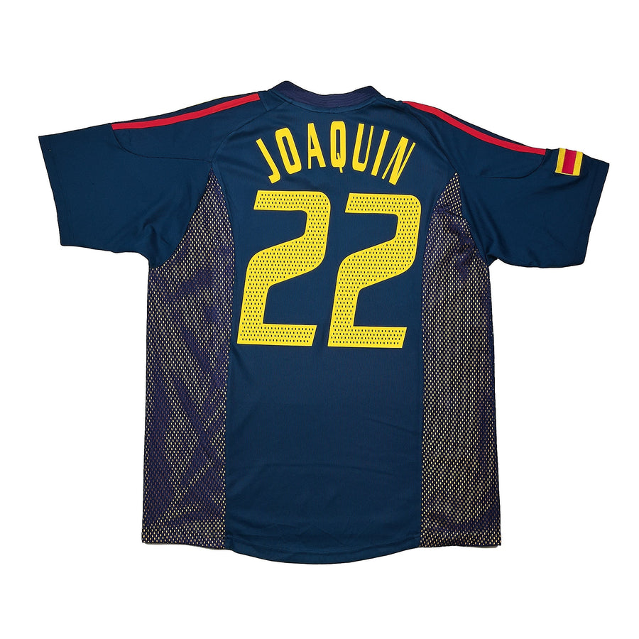 2002/04 Spain Joaquin #22 Third Shirt (L) Adidas