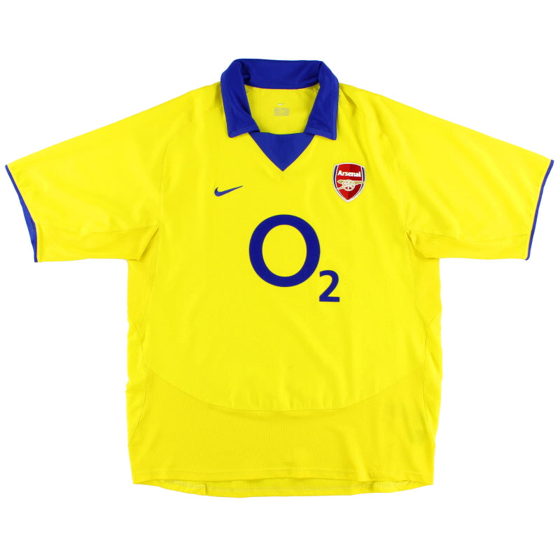 2003-04 Arsenal Nike Away Shirt M XL
