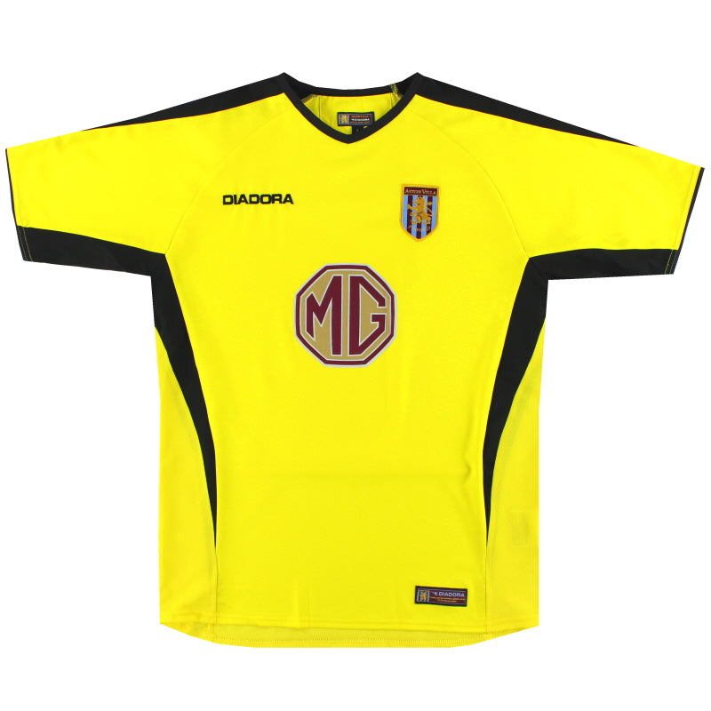 2003-04 Aston Villa Diadora Away Shirt *Mint* XL