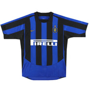 2003-04 Inter Nike Inter Milan Home Shirt XL