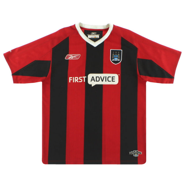 2003-04 Manchester City Reebok Away Shirt M – Classic Football Kit