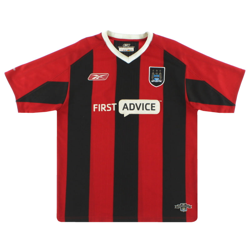 2003-04 Manchester City Reebok Away Shirt *As New* XXL