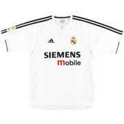 2003-04 Real Madrid adidas Home Shirt *Mint* XL