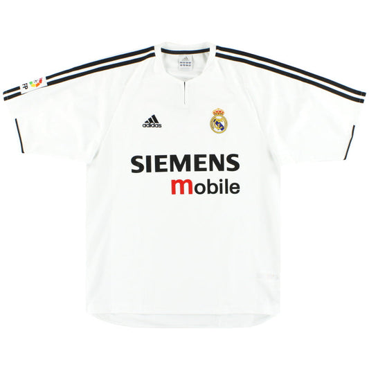 2003-04 Real Madrid adidas Home Shirt XL.Boys