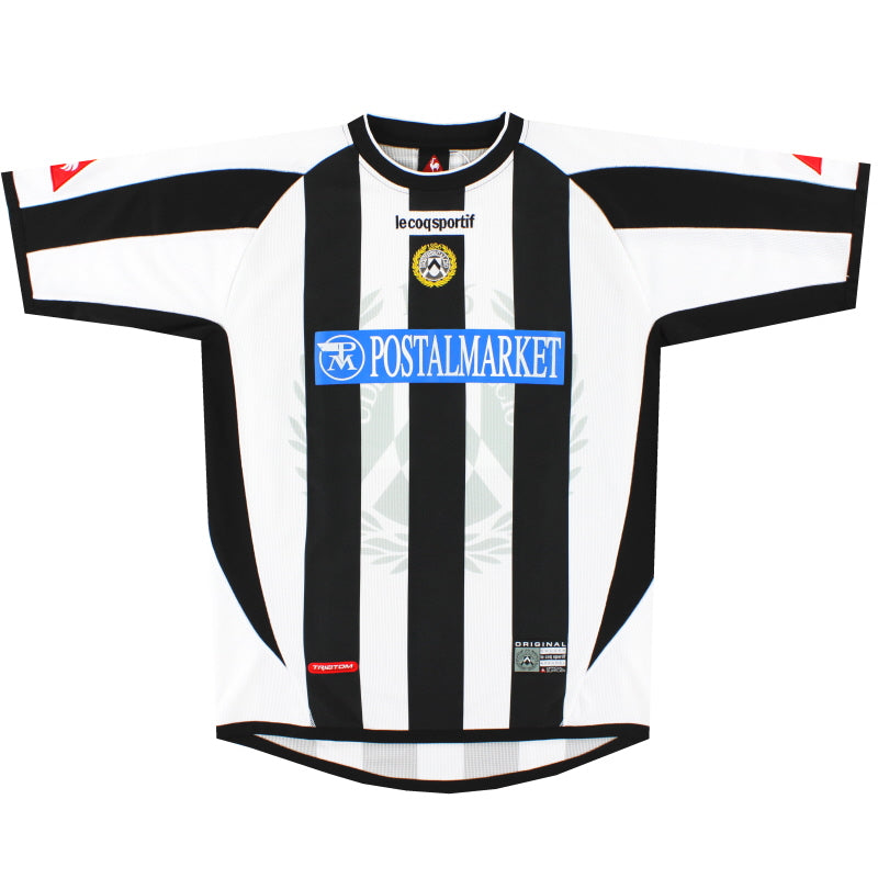 2003-04 Udinese Le Coq Sportif Home Shirt *Mint* XL