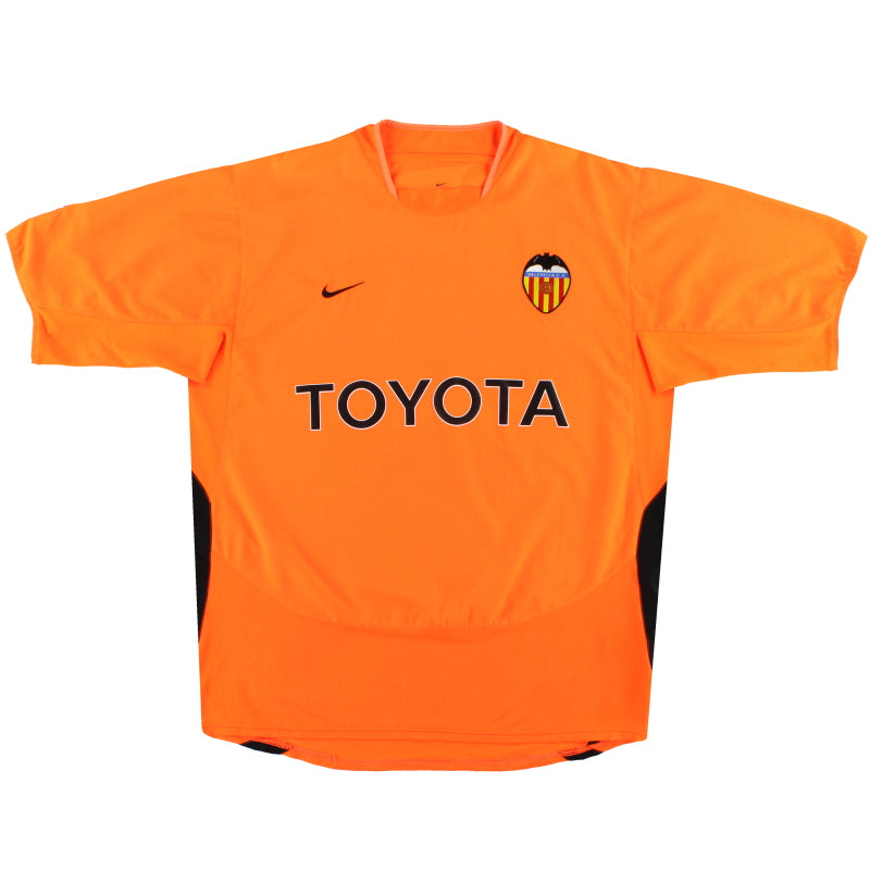 2003-04 Valencia Nike Away Shirt L