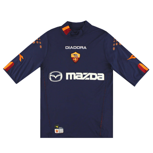 2003-04 Roma Diadora Fourth Shirt M L