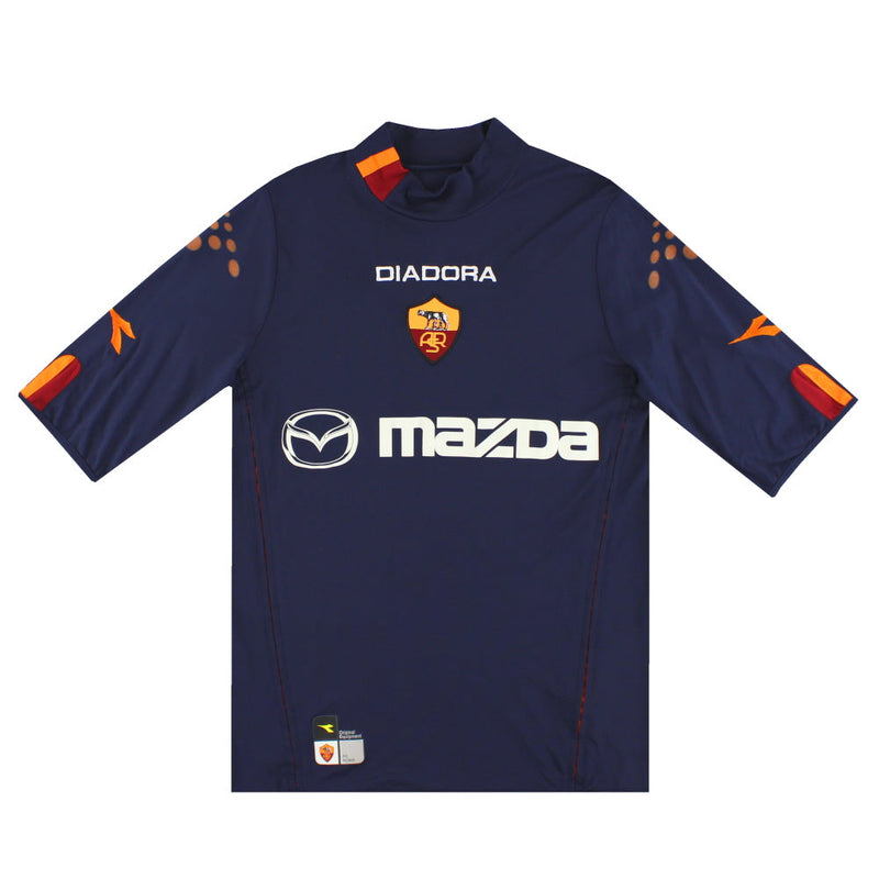 2003-04 Roma Diadora Fourth Shirt M