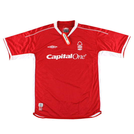2003-04 Nottingham Forest Umbro Home Shirt *w/tags* L