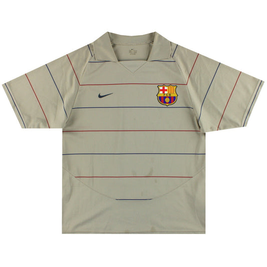 2003-05 Barcelona Nike Basic Away Shirt XL